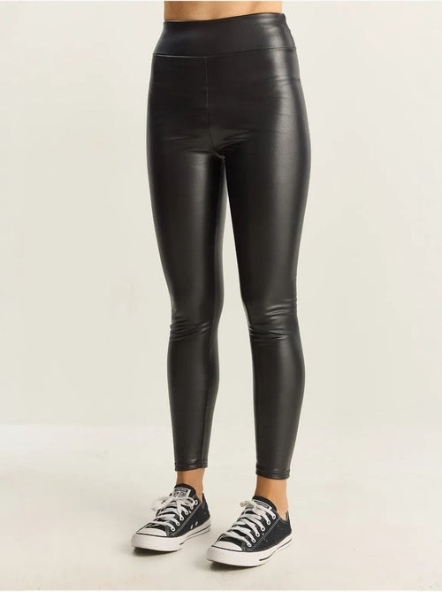 Skinny broek van imitatieleer met elastische taille lucci - Kiabi Skinny broek van imitatieleer met elastische taille lucci - Kiabi