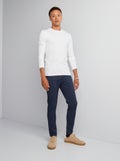 Skinny chino L30 BLAUW - Kiabi