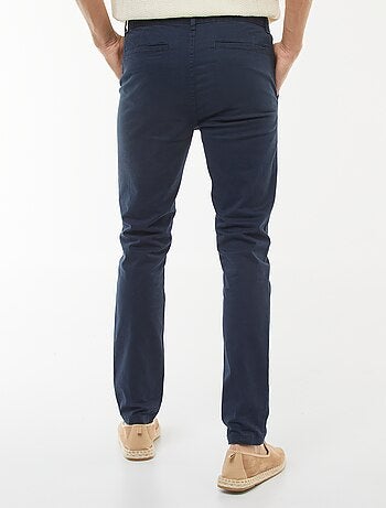 Skinny chino van stretchstof L32