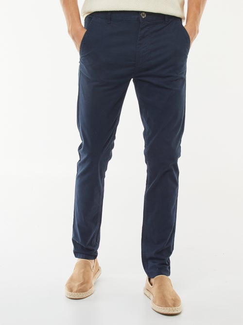 Skinny chino van stretchstof L32 - Kiabi