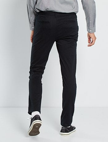 Skinny chino van stretchstof L32