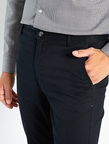 Skinny chino van stretchstof L32