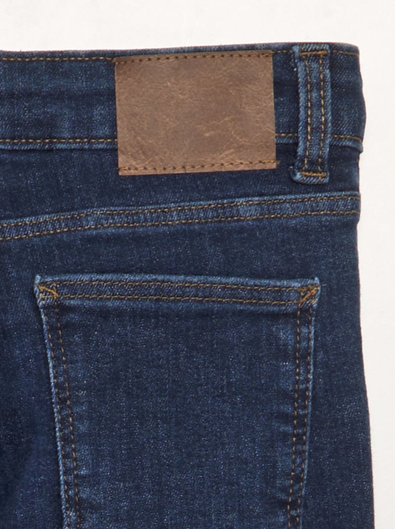 Skinny denim broek BLAUW - Kiabi