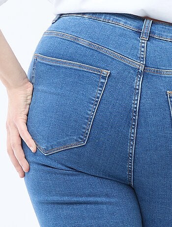 Skinny fit broek met zeer hoge taille - L28