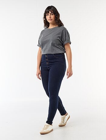 Skinny fit broek met zeer hoge taille - L30