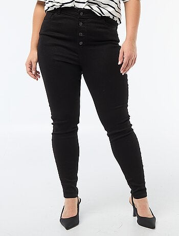 Skinny fit broek met zeer hoge taille - L30