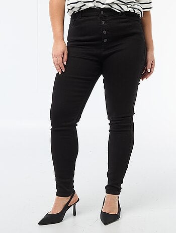 Skinny fit broek met zeer hoge taille - L30