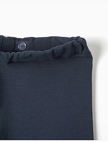 Skinny fit geborstelde leggings