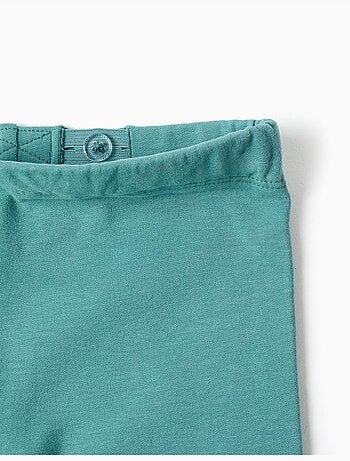 Skinny fit geborstelde leggings