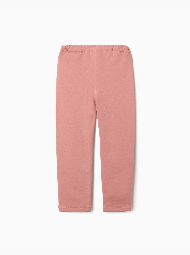 Skinny fit geborstelde leggings Roze - Kiabi