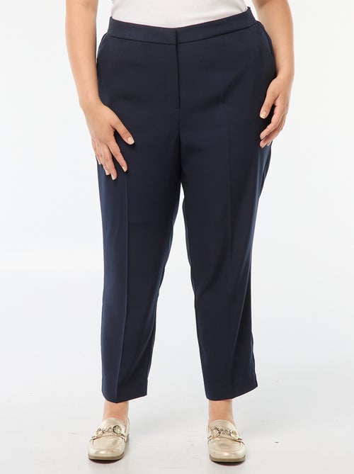 Skinny-fit jeans - strak model met elastische tailleband - - Kiabi