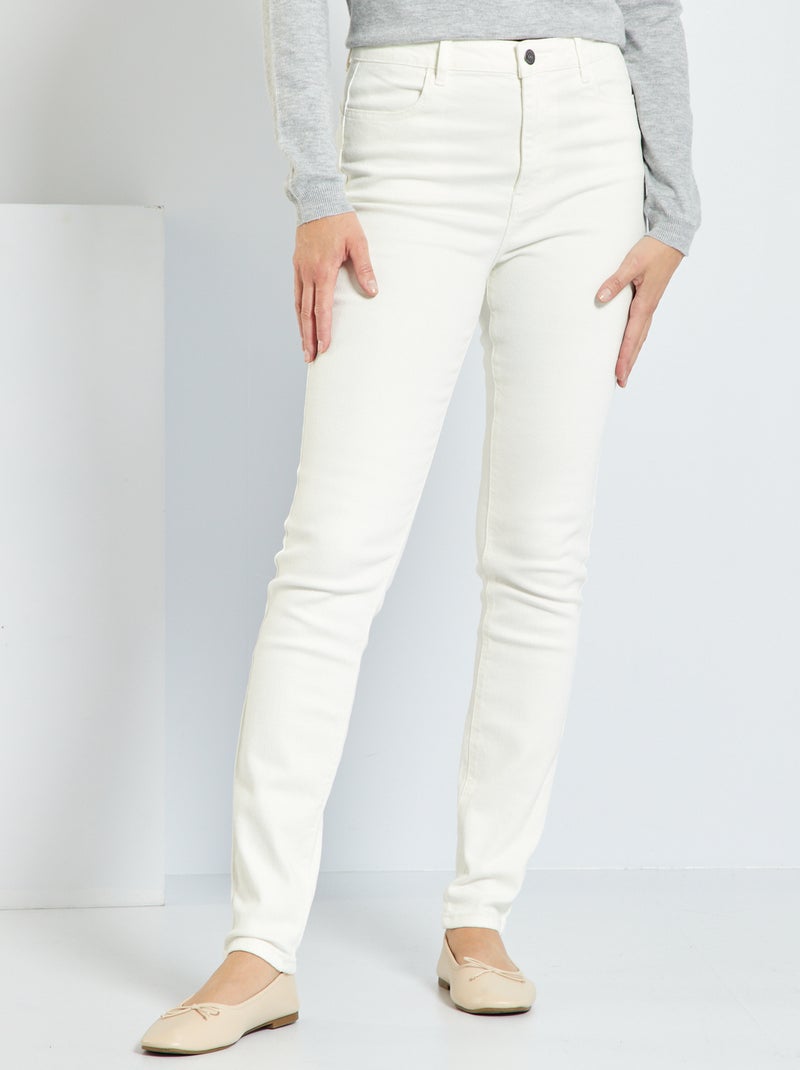 Skinny jeans - L32 WIT - Kiabi