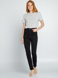 Skinny jeans - L34 ZWART - Kiabi