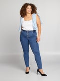 Skinny jeans L28 BLAUW - Kiabi