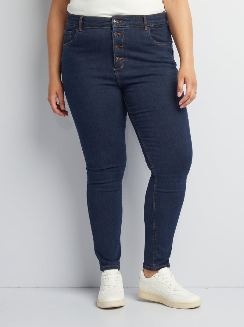 Skinny jeans L28 BLAUW - Kiabi