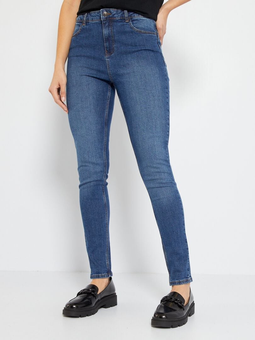 Skinny jeans L32 BLAUW - Kiabi