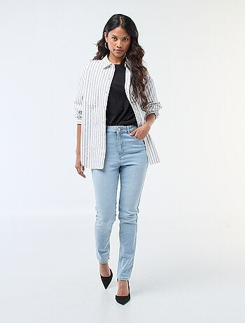 Skinny jeans met hoge taille - L30