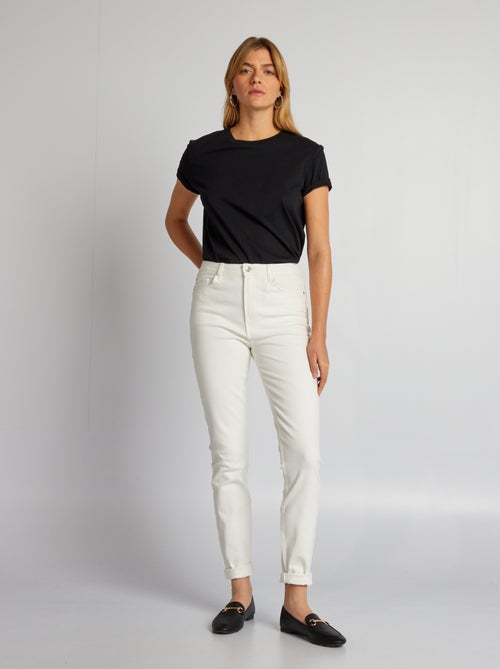 Skinny jeans met hoge taille - L30 - Kiabi