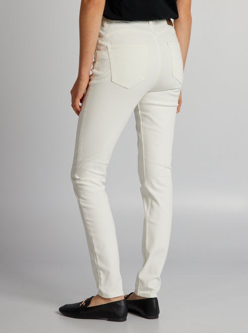 Skinny jeans met hoge taille - L32 - Kiabi