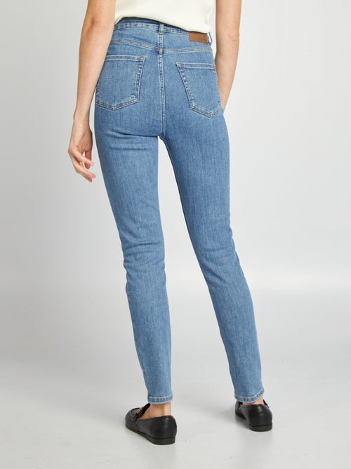 Skinny jeans met hoge taille - Kiabi