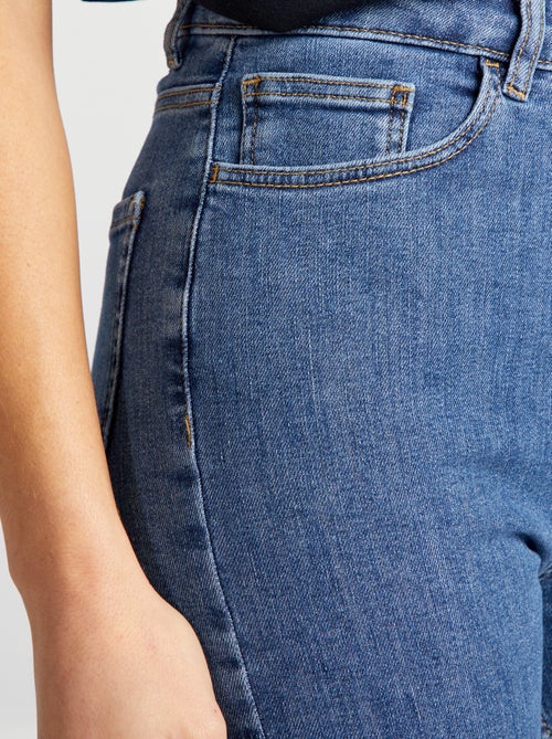 Skinny jeans met hoge taille - Kiabi