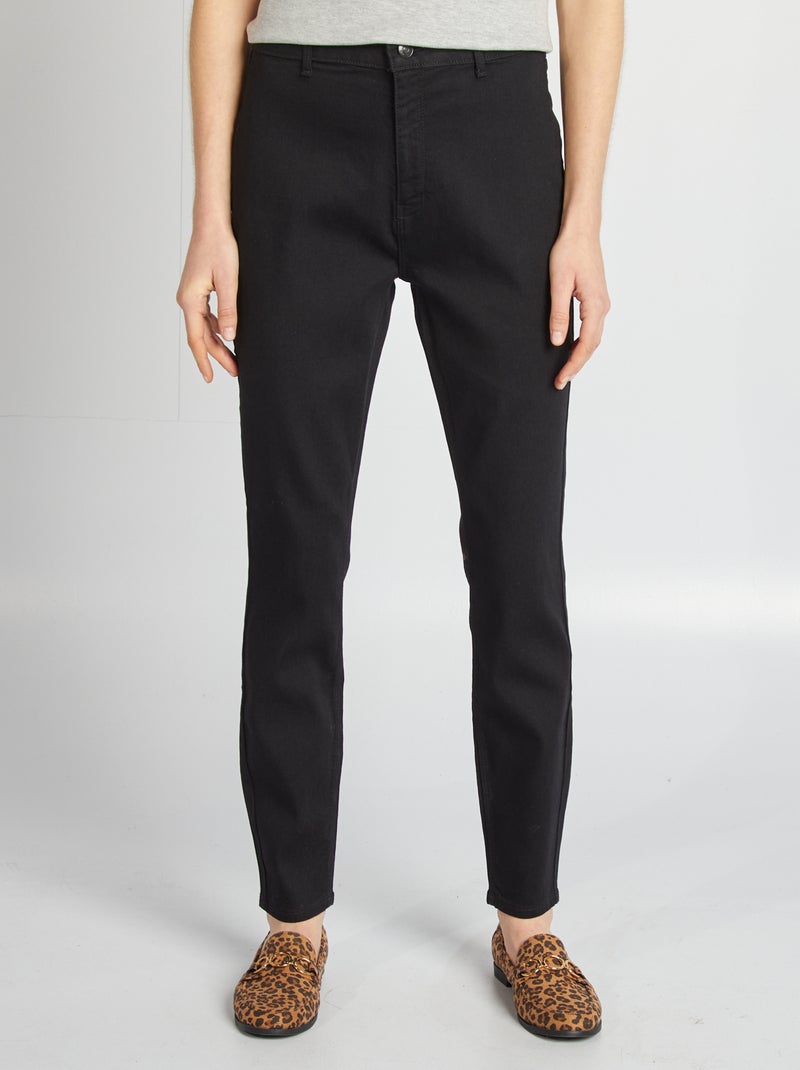 Skinny jeans / zeer nauwsluitend model zwart - Kiabi