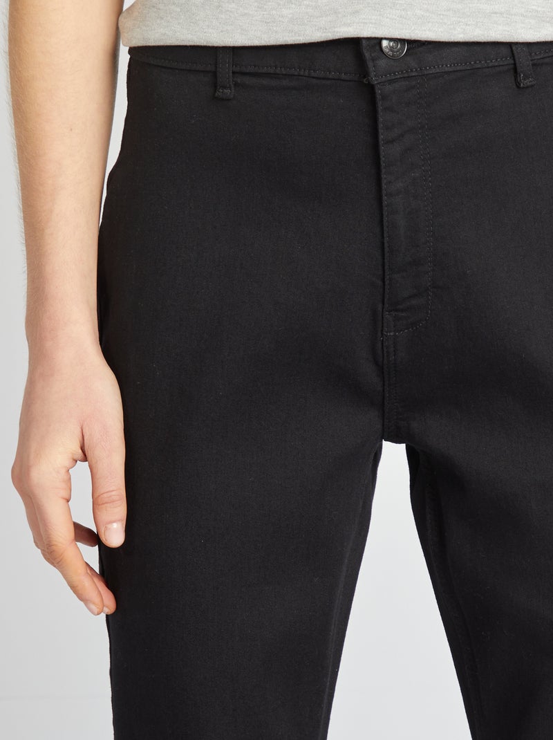 Skinny jeans / zeer nauwsluitend model zwart - Kiabi