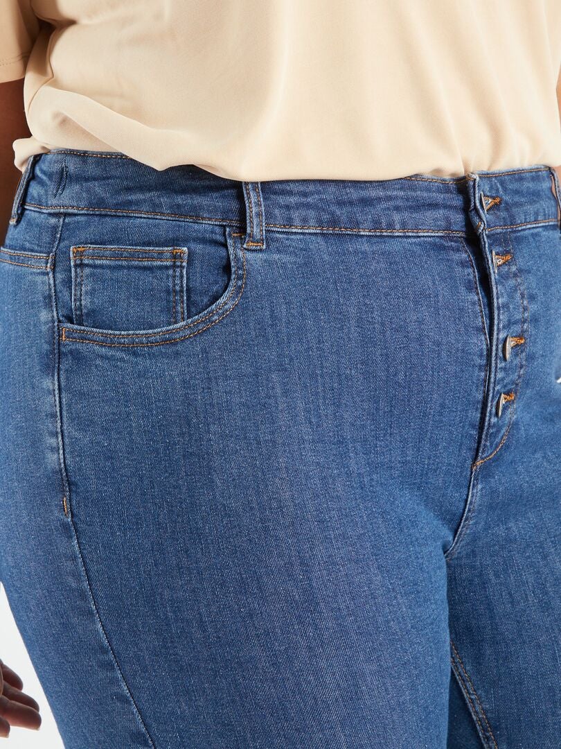 Skinny jeans/zeer nauwsluitend model - L28 - BLAUW - Kiabi - 25.00€