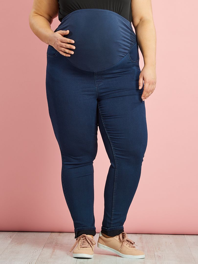 Skinny positiejegging groen - Kiabi