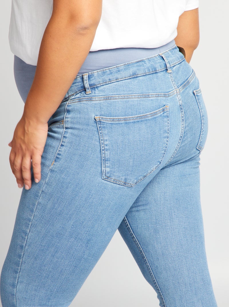 Skinny zwangerschapsjeans BLAUW - Kiabi