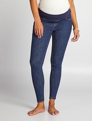 Skinny zwangerschapsjeans met veel stretch - Begin van de zwangerschap - kleine band