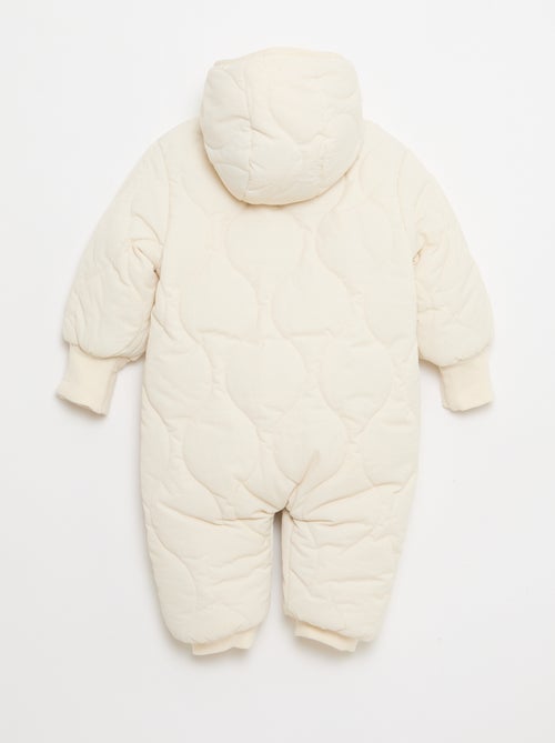 Skipakje zonder voetjes met voering met schapenvachteffect - Kiabi