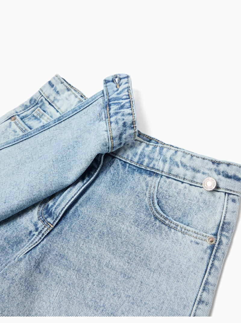 Skort en denim, MO Fashion Bleu - Kiabi