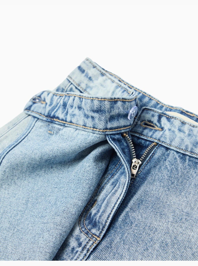 Skort en denim, MO Fashion Bleu - Kiabi