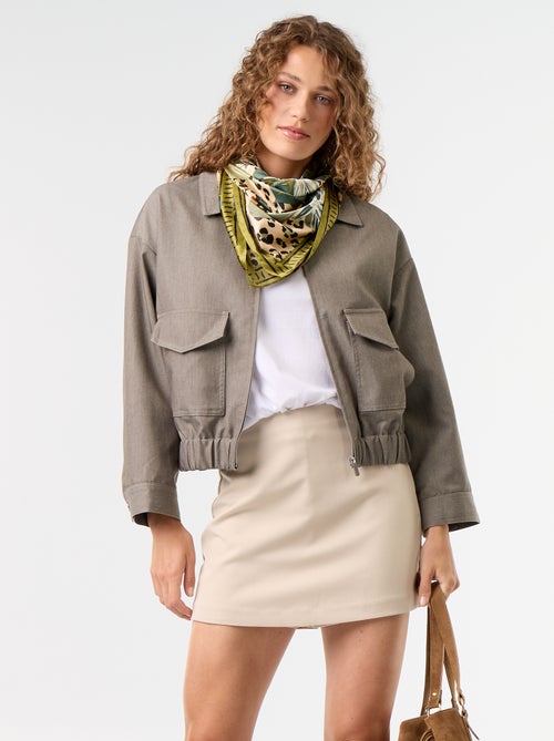 Skort met hoge taille - Kiabi