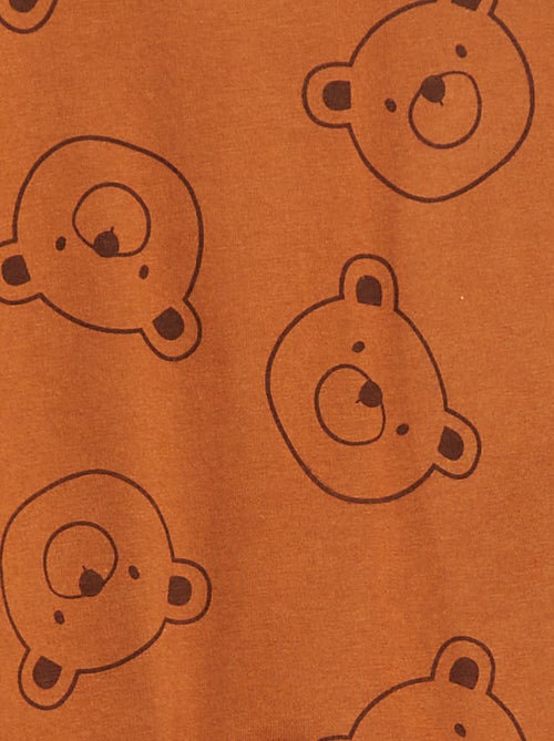 Slaapakje met drukknoopsluiting achteraan - 'Vosje' - Kiabi