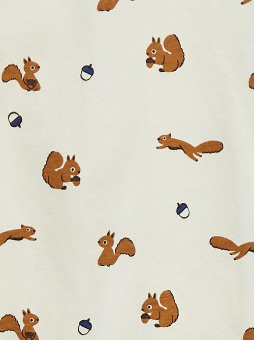 Slaapakje met drukknoopsluiting achteraan - 'Vosje' - Kiabi