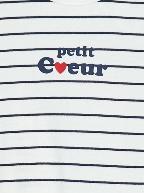 Slaapakje met drukknoopsluiting achteraan - 'Vosje' - Kiabi