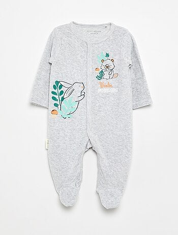 Slaappak van velours 'Petit Béguin'