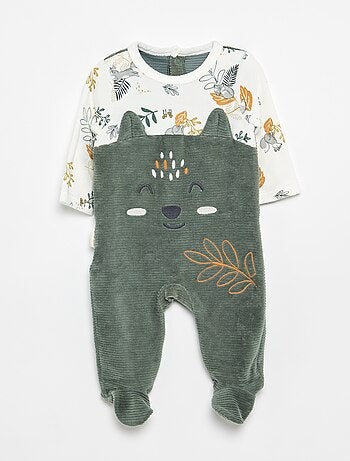 Slaappakje 'Petit Béguin' van twee materialen