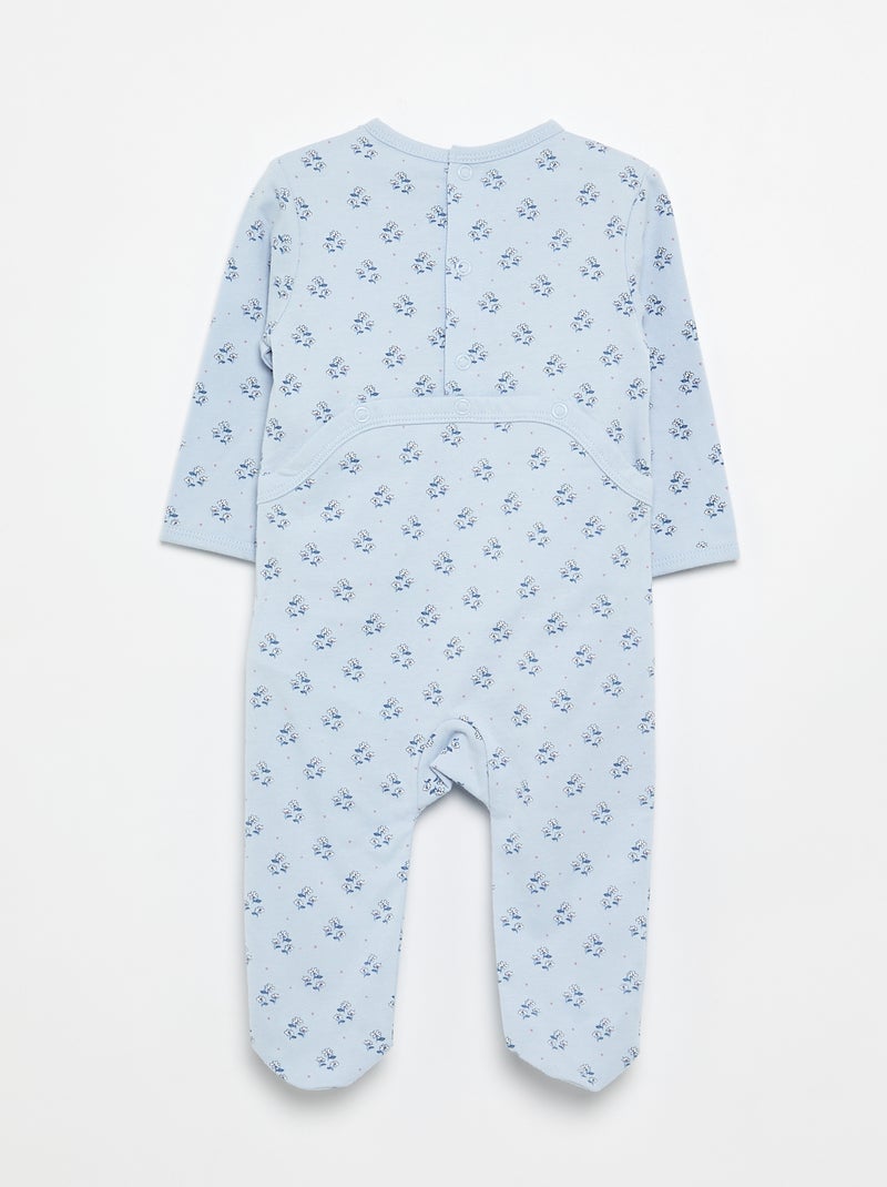 Slaappakje van katoenen jerseytricot Blauw - Kiabi