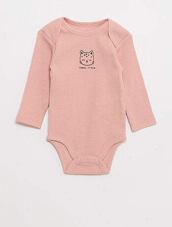 Slaappakje van lichte fleece en rompertje