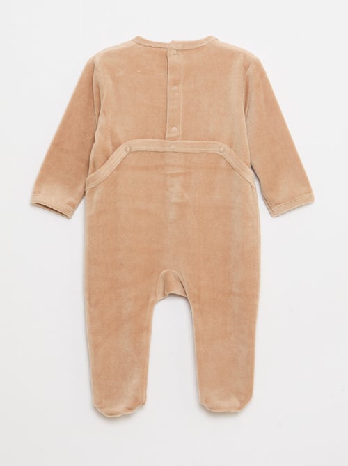 Slaappakje van velours 'Disney' - Kiabi