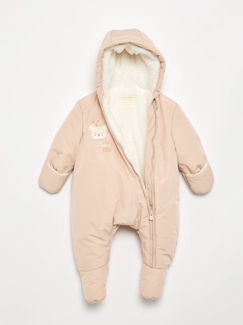 Slaapzak 'Petit Béguin' met voetjes, wanten en capuchon - Kiabi Slaapzak 'Petit Béguin' met voetjes, wanten en capuchon - Kiabi