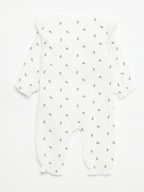 Slaapzak zonder voetjes van katoenen double gauze - Kiabi