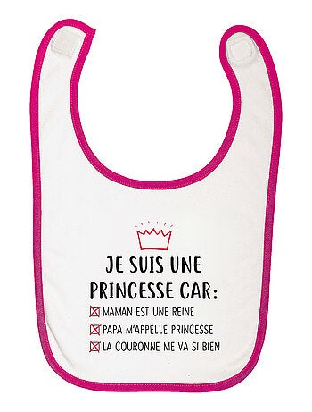 Slab JE SUIS UNE PRINCESSE CAR MAMAN EST UNE REINE…