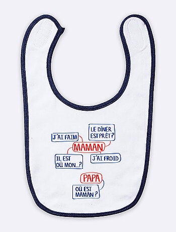 Slab MAMAN J'AI FAIM, LE DINER EST PRÊT? IL EST OÙ MON?...