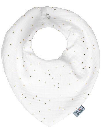 Slabbetje bandana katoen gaas, jeanne | sevira kids