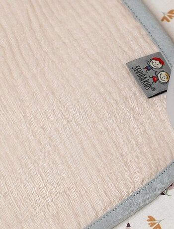 Slabbetje om te strikken van katoenen mousseline, jeanne | sevira kids