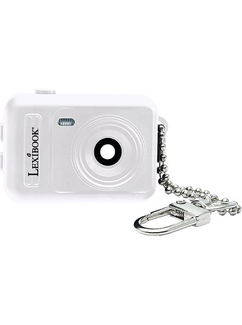 Sleutelhanger miniatuur digitale camera wit met ingebouwd flashgeheugen - Kiabi Sleutelhanger miniatuur digitale camera wit met ingebouwd flashgeheugen - Kiabi